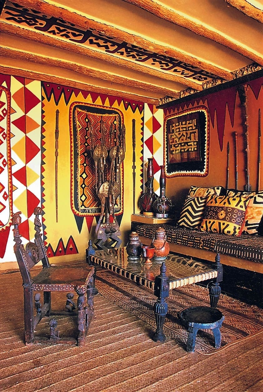 African Heritage House roof room.