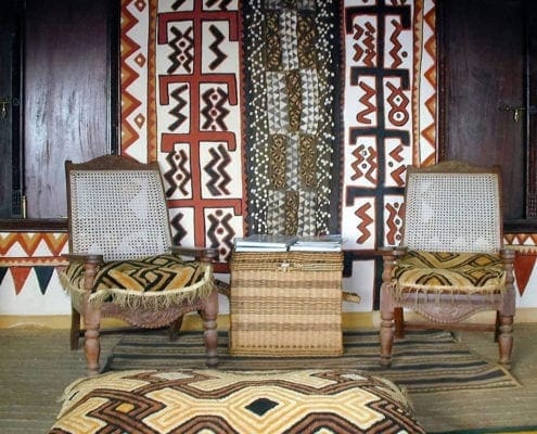 African Heritage House roof room.