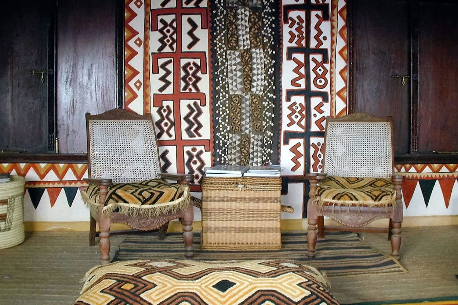 African Heritage House roof room.