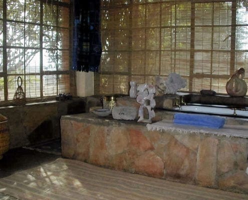 Bathroom in Moroccan suite