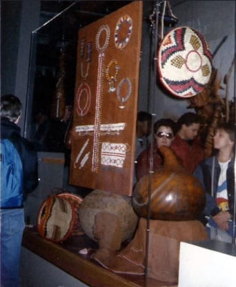 Alan Donovan provided the interior designs for the Kenya Pavillion at Expo ’86 in Vancouver, B.C., Canada.